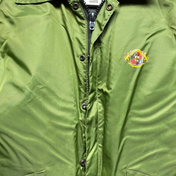 Stearns Buoyant Nylon Flotation Jacket L 44-46 Green Duck Hunting Fishing - Picture 5 of 13